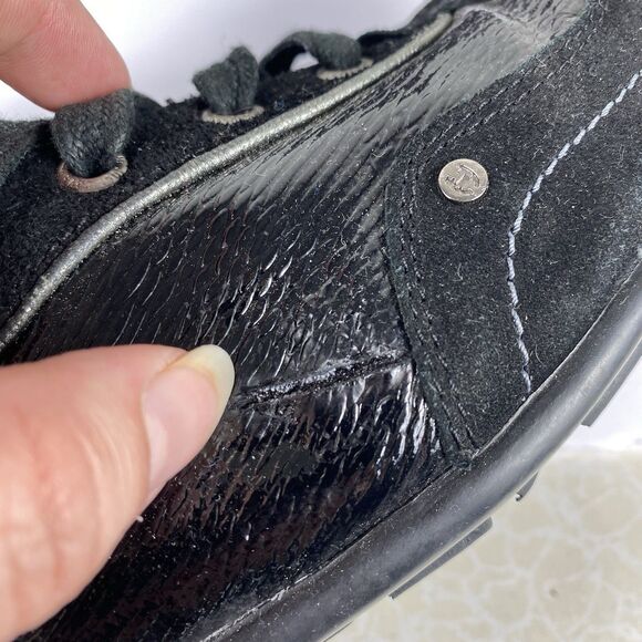 Just Cavalli Mens Boxer Sneaker Boots Sz 9 / 42 EU Y2K High Top Lace Up Shoes - Picture 8 of 10